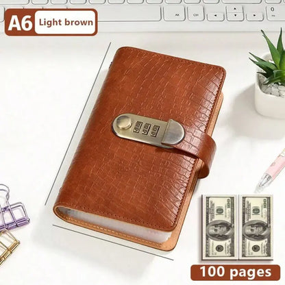 Transparent‑Pocket Currency Collectors Album, Top‑Grade PU Leather📘