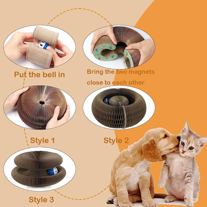 🐾Accordion Foldable Cat Scratch Board