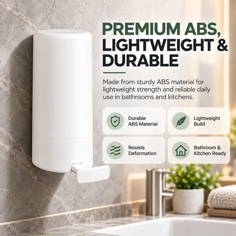 Bar Soap Grinder & Dispenser | Drill-Free Installation