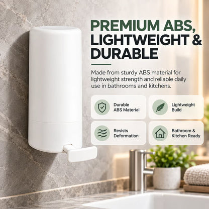 Bar Soap Grinder & Dispenser | Drill-Free Installation