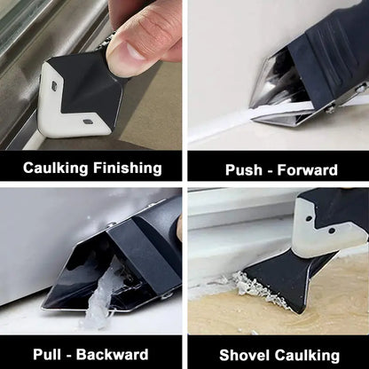 Multifunctional Caulk Remover Tool, Silicone Sealant Scraper ✨