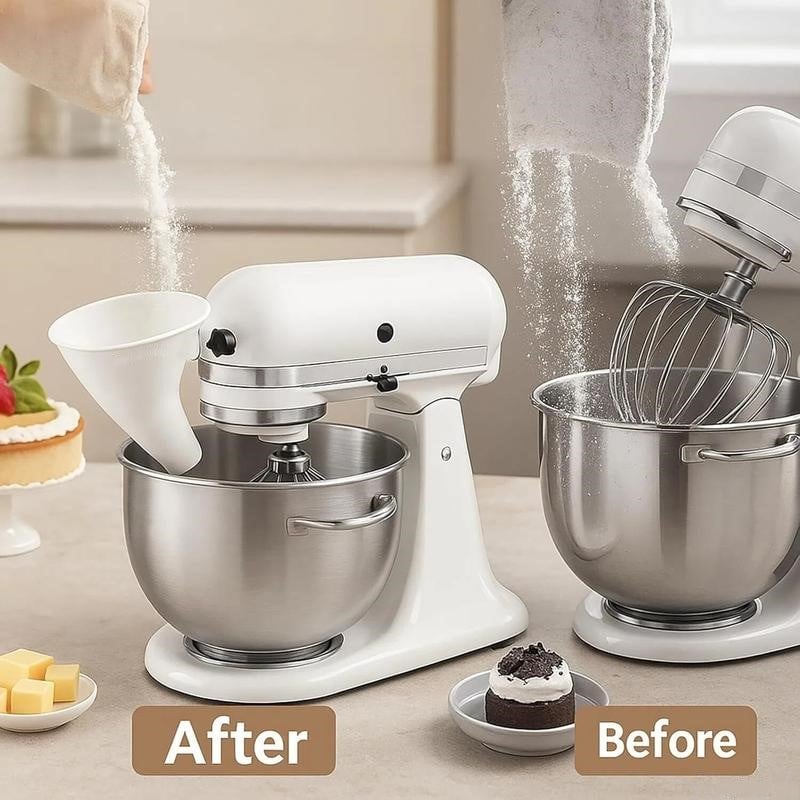 ✨Flour Funnel for Kitchen Stand Mixer
