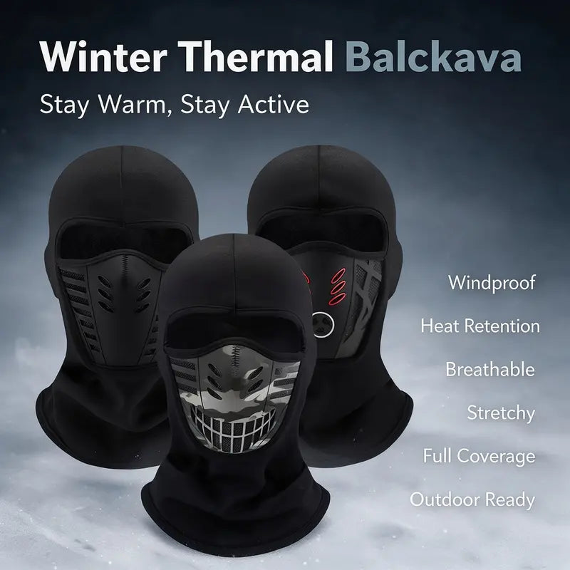 🔥Unisex Fleece Full Face Balaclava Ski Mask