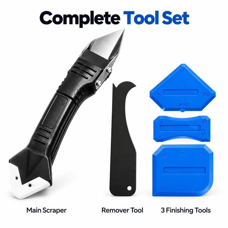 Multifunctional Caulk Remover Tool, Silicone Sealant Scraper ✨