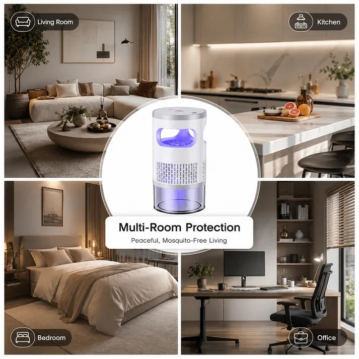 Indoor Fruit Fly & Gnat Trap – Quiet Suction Bug Catcher