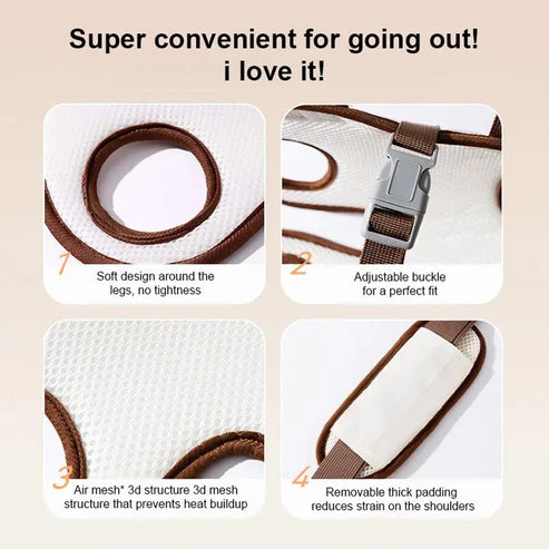 2-in-1 Pet Carrier Bag
