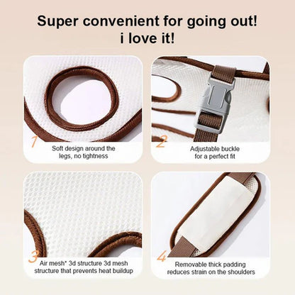 2-in-1 Pet Carrier Bag