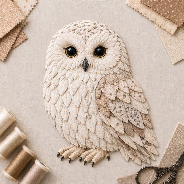 3D Patchwork Bird DIY Craft Kit – Create a Layered Fabric Bird Worth Displaying