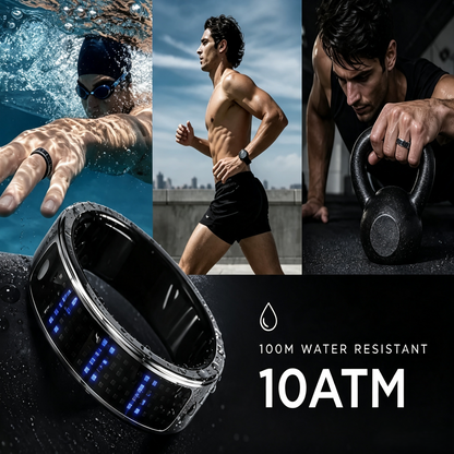 Smart Ring — Track Sleep, Heart Rate & Recovery 24/7. View Health Data Without Your Phone