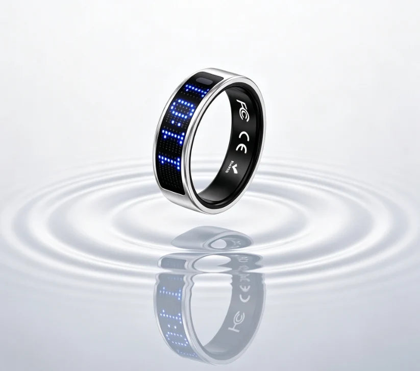 Smart Ring — Track Sleep, Heart Rate & Recovery 24/7. View Health Data Without Your Phone