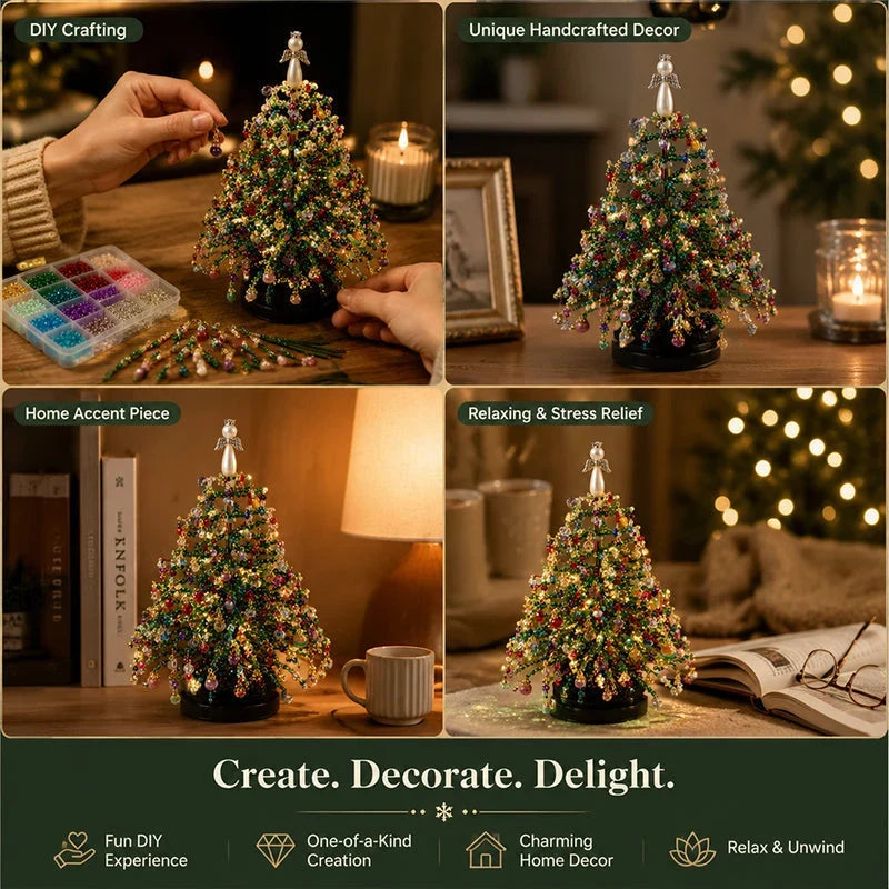 🎄 DIY Beaded Christmas Tree Kit