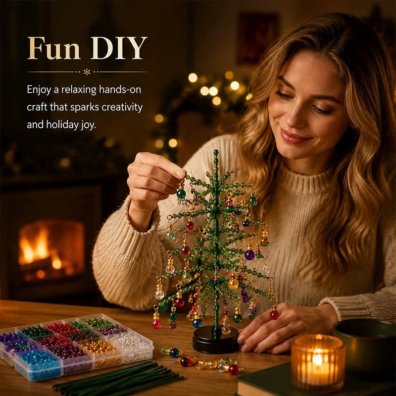 🎄 DIY Beaded Christmas Tree Kit