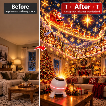 Magical Christmas Projector Light – Turn Your Room Into a Winter Wonderland