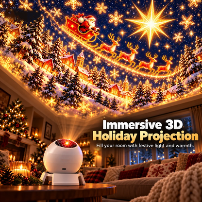 Magical Christmas Projector Light – Turn Your Room Into a Winter Wonderland