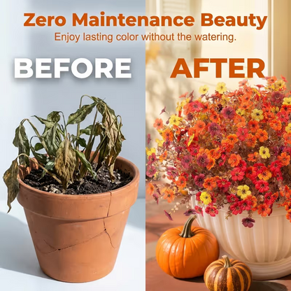🍁UV-Resistant Artificial Daisy Flowers for Fall Decor Halloween