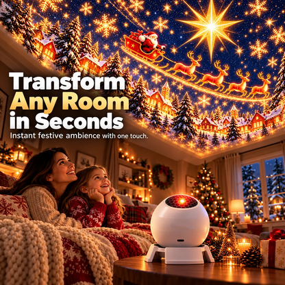 Magical Christmas Projector Light – Turn Your Room Into a Winter Wonderland