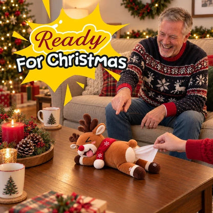 🎉🦌 Funny Christmas Reindeer Tissue Holder – The Cheekiest Christmas Decor! - image 5