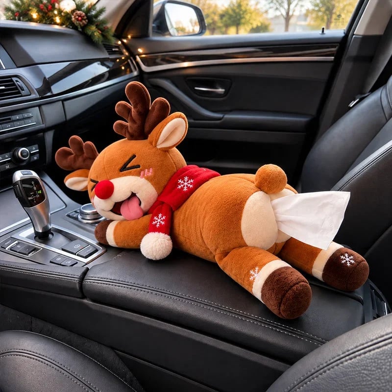 🎉🦌 Funny Christmas Reindeer Tissue Holder – The Cheekiest Christmas Decor! - image 7