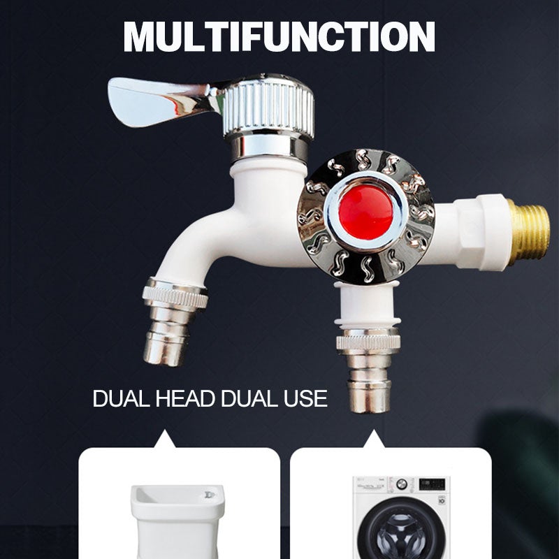💦Outdoor Antifreeze Dual Control Faucet
