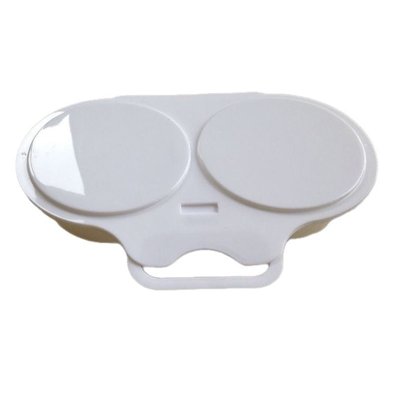 ⏰Microwave Egg Poacher –  Dual‑cavity, non‑stick & easy clean